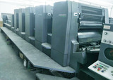 低价转让98年海德堡CD102-5+LX对开五色+过油二手印刷设备