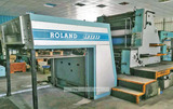 转让1984年罗兰R802-6全开双色100x140cm酒精二手印刷设备